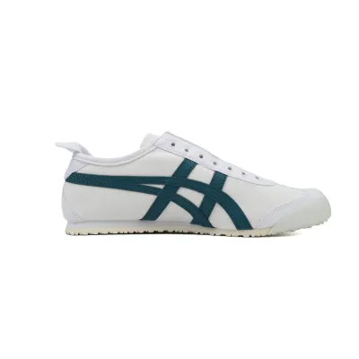 EM Sneakers Onitsuka Tiger Mexico 66 Slip-On 'White Spruce Green' 02