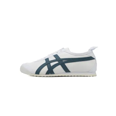 EM Sneakers Onitsuka Tiger Mexico 66 Slip-On 'White Spruce Green' 01