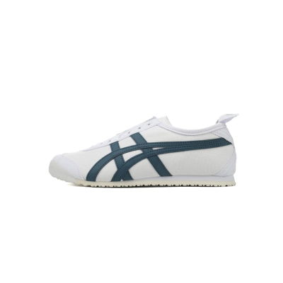EM Sneakers Onitsuka Tiger Mexico 66 Slip-On White Spruce Green 01