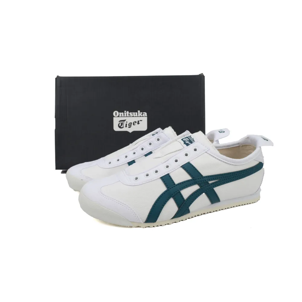 EM Sneakers Onitsuka Tiger Mexico 66 Slip-On 'White Spruce Green'