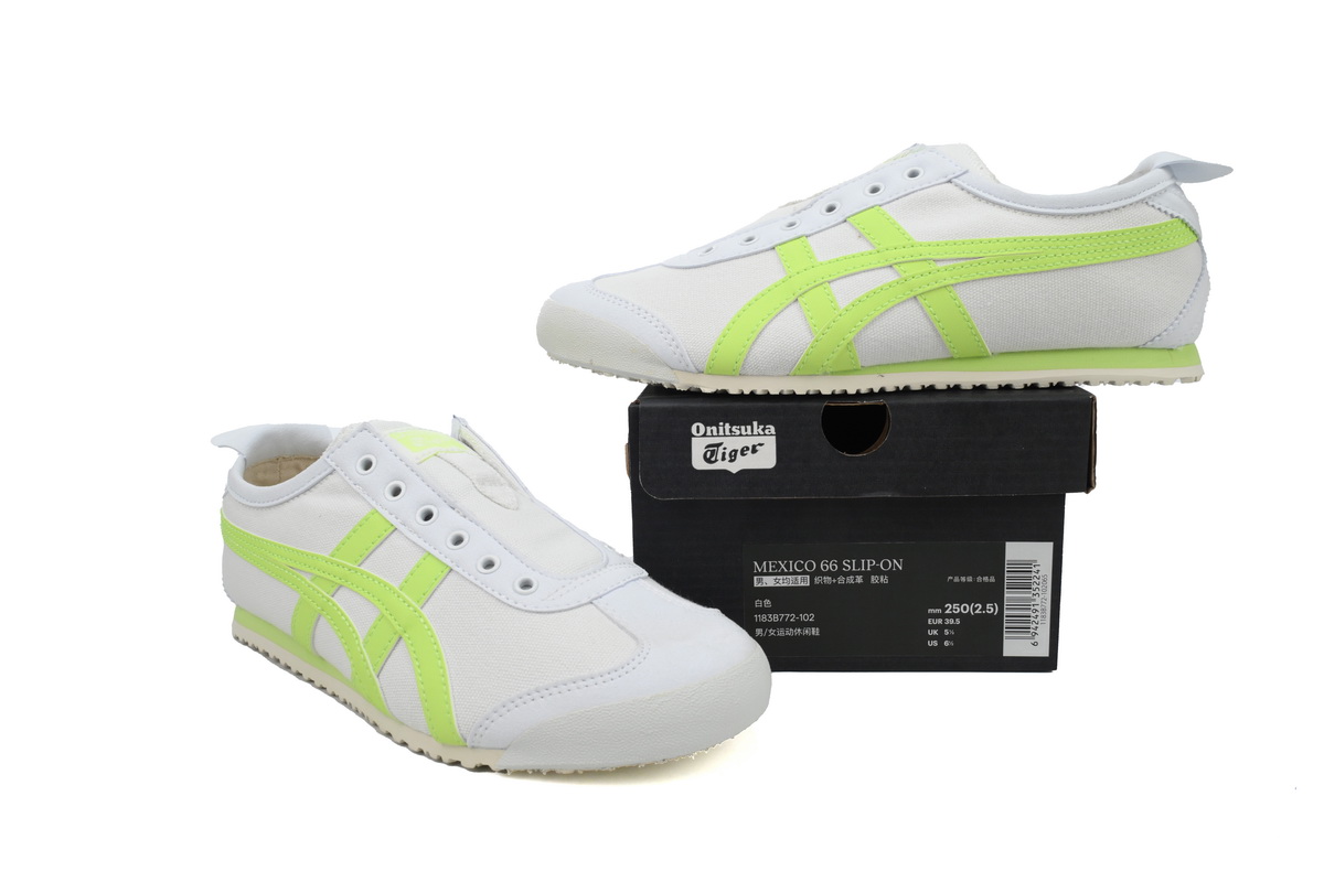 EM Sneakers Onitsuka Tiger Mexico 66 Slip-On White Volt