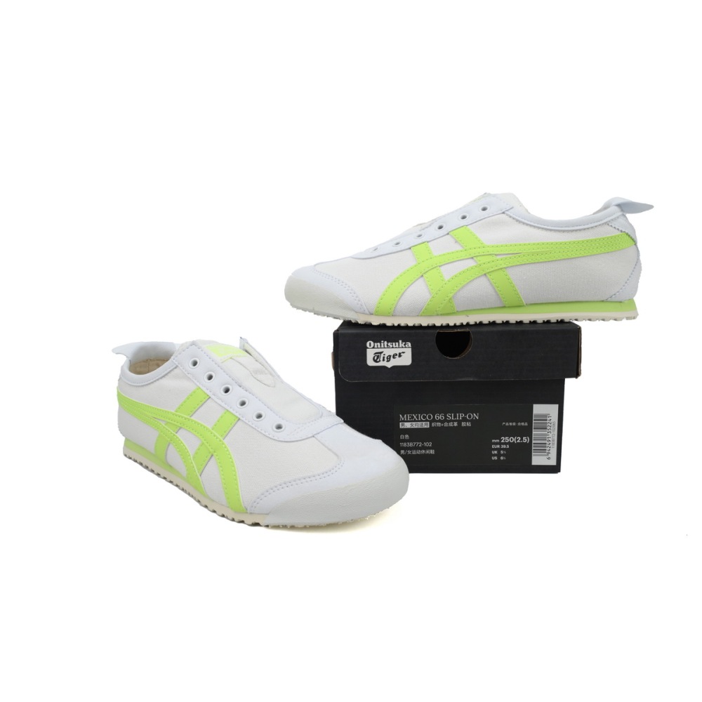 EM Sneakers Onitsuka Tiger Mexico 66 Slip-On 'White Volt'