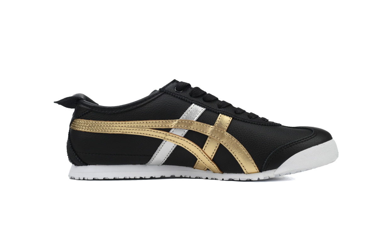 EM Sneakers Onitsuka Tiger Mexico 66 Black Gold Metallic