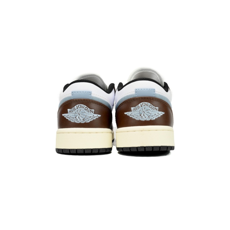 EM Sneakers  Air Jordan 1 Low SE GS 'Mocha Blue Grey'