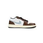 EM Sneakers  Air Jordan 1 Low SE GS 'Mocha Blue Grey'