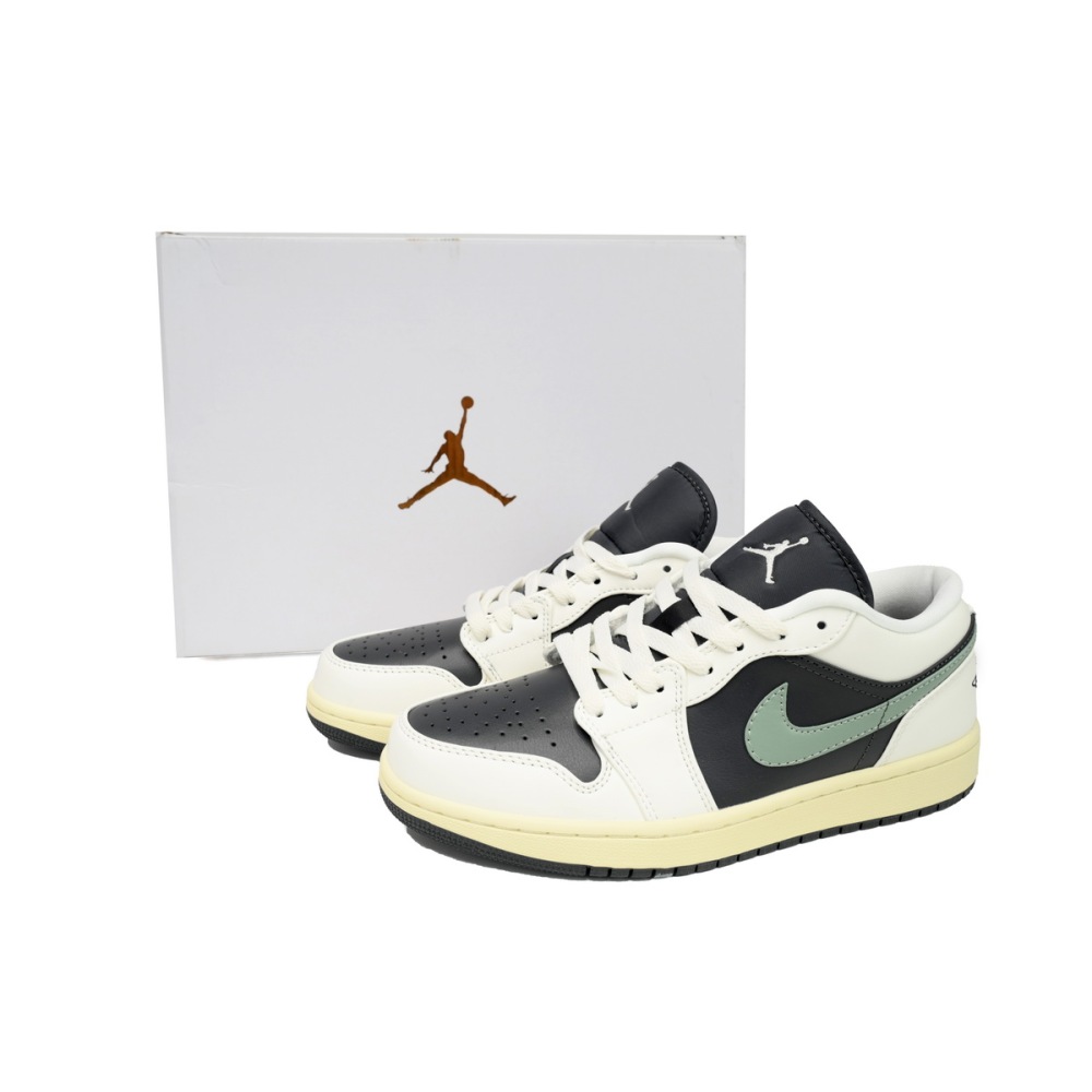 EM Sneakers Air Jordan 1 Low "Anthracite/Jade Smoke"