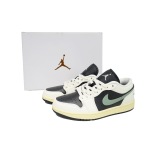 EM Sneakers Air Jordan 1 Low "Anthracite/Jade Smoke"