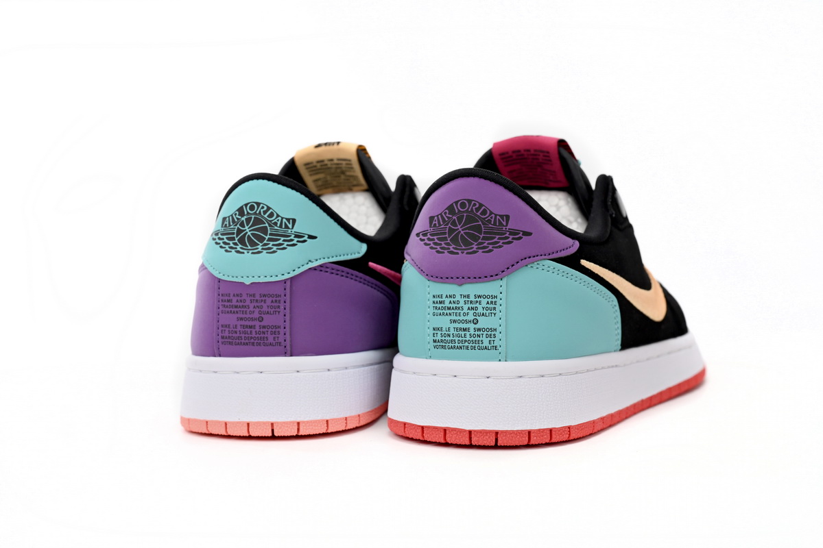 EM Sneakers Air Jordan 1 Low Candy Mandarin Duck