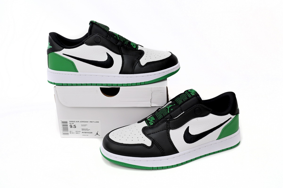 EM Sneakers Air Jordan 1 Low Black Green