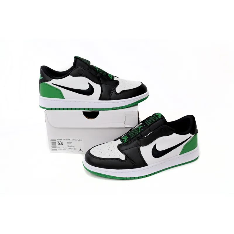 EM Sneakers Air Jordan 1 Low Black Green