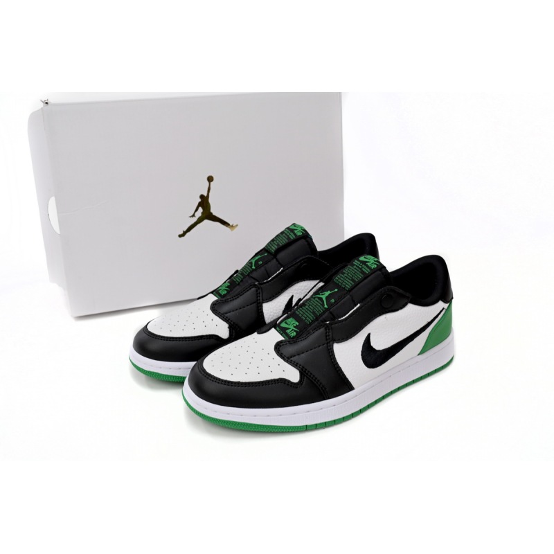 EM Sneakers Air Jordan 1 Low Black Green