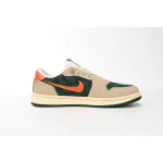 EM Sneakers Air Jordan 1 Low Green Orange Hook