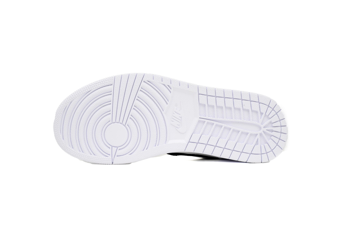 EM Sneakers Air Jordan 1 Low Little White Dragon Black and White