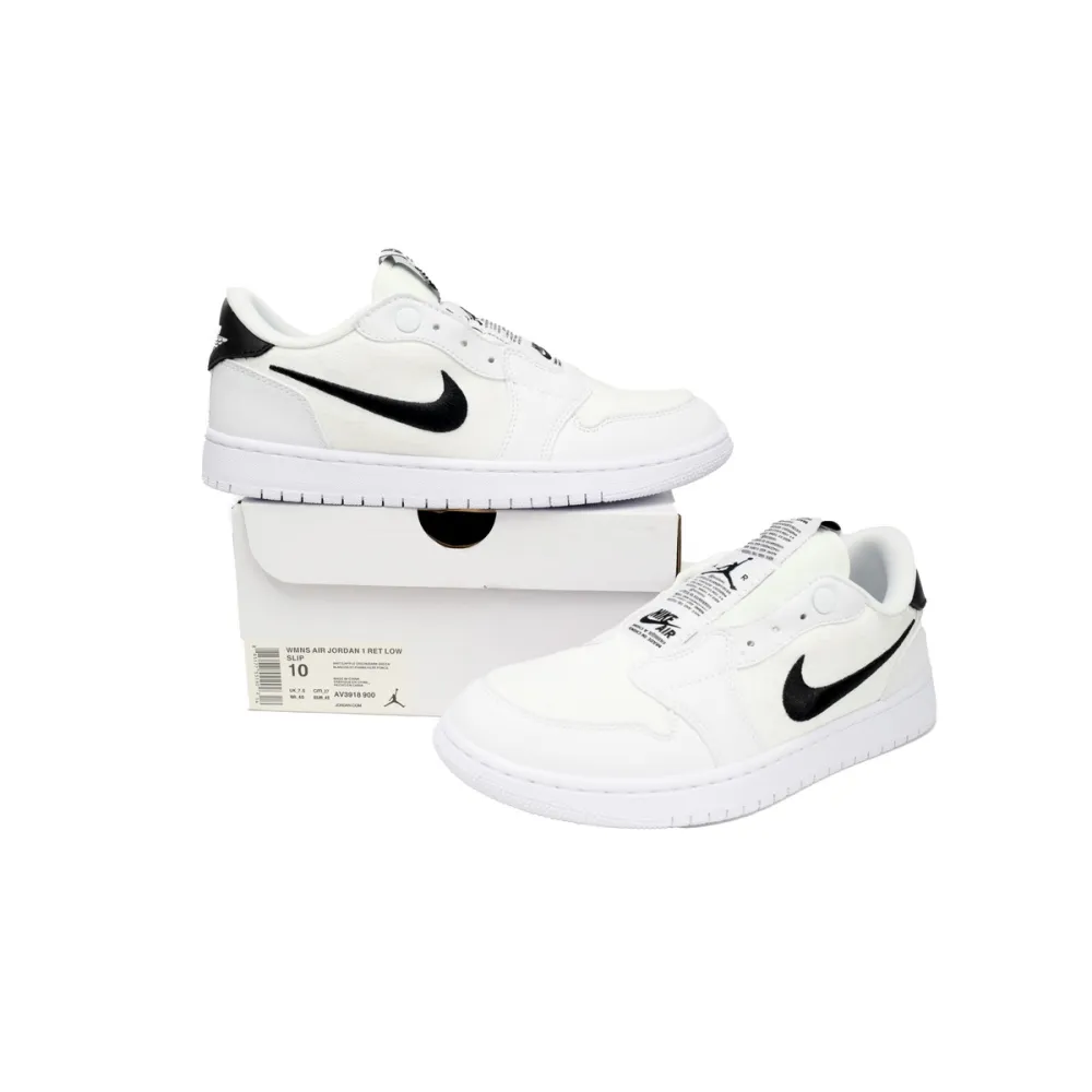 EM Sneakers Air Jordan 1 Low Little White Dragon Black and White