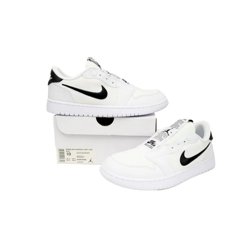 EM Sneakers Air Jordan 1 Low Little White Dragon Black and White
