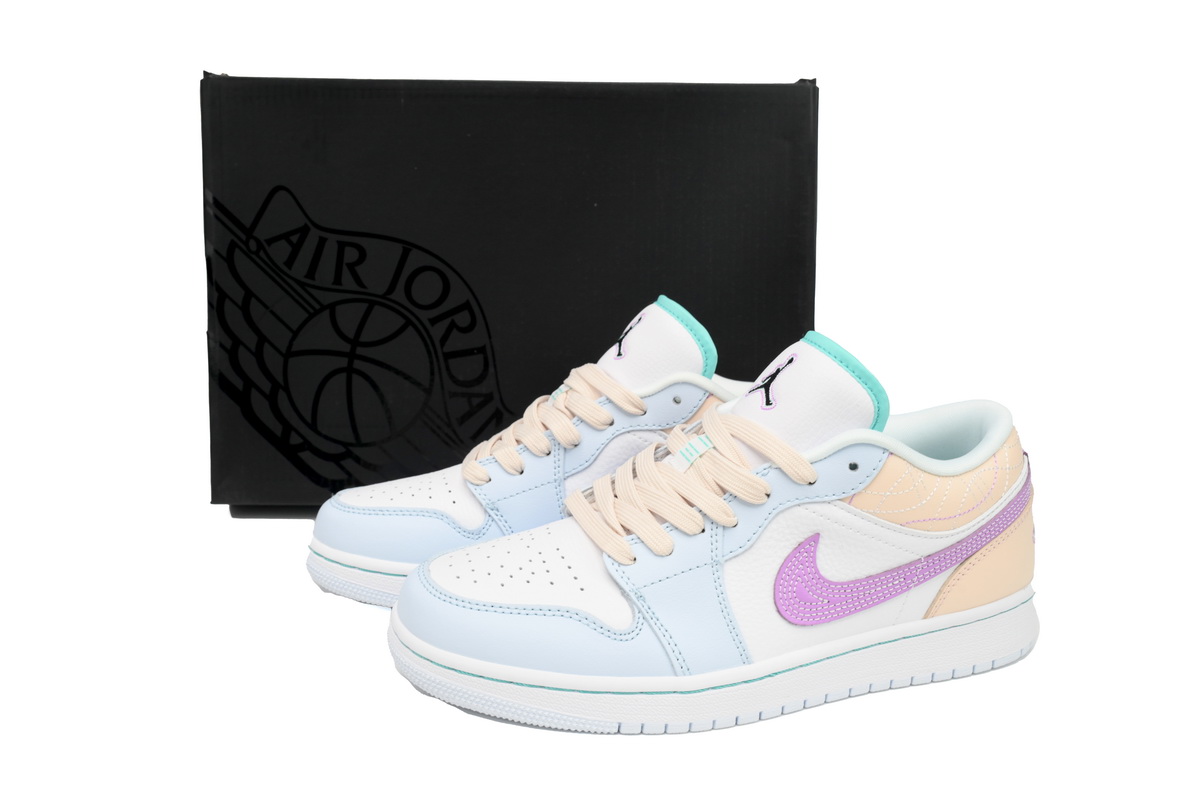 EM Sneakers Air Jordan 1 Low Sashiko Multi-Color