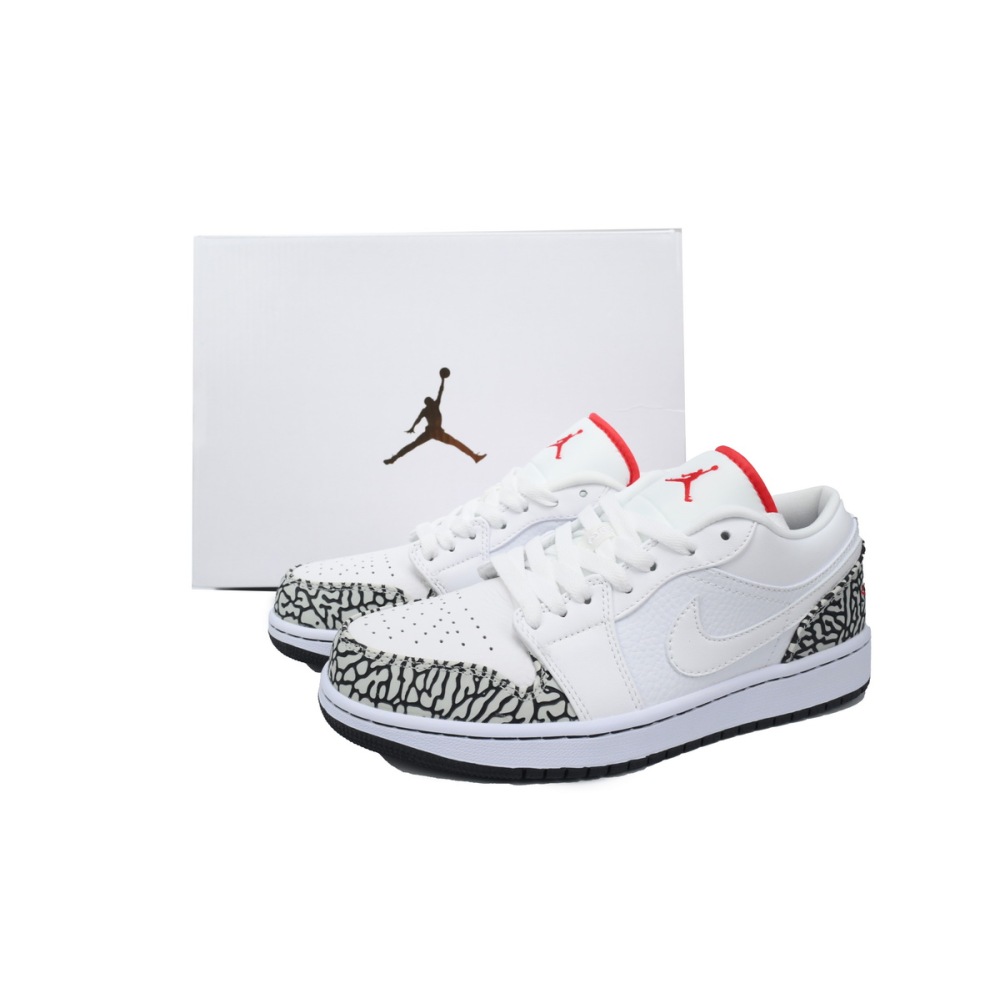 EM Sneakers Jordan 1 Phat Low Cement Grey