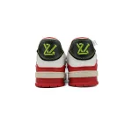 EM Sneakers Louis Vuitton Trainer Red Green