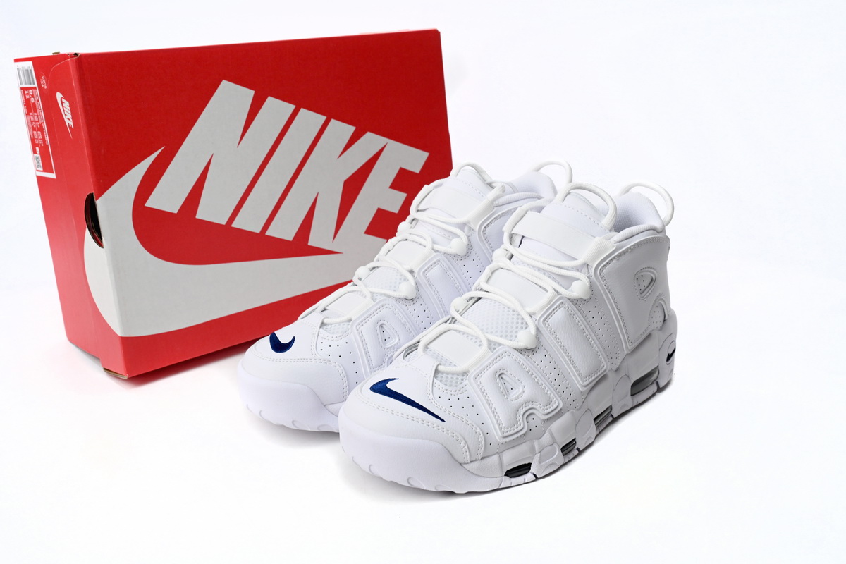 EM Sneakers Nike Air More Uptempo 96 White White Midnight Navy