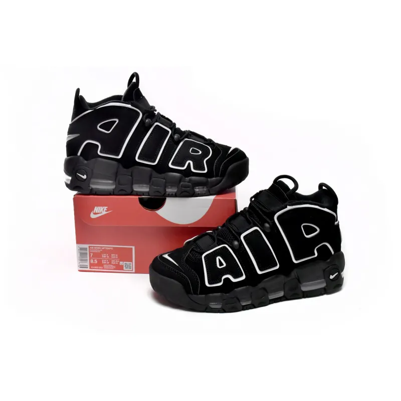 EM Sneakers Nike Air More Uptempo Black White