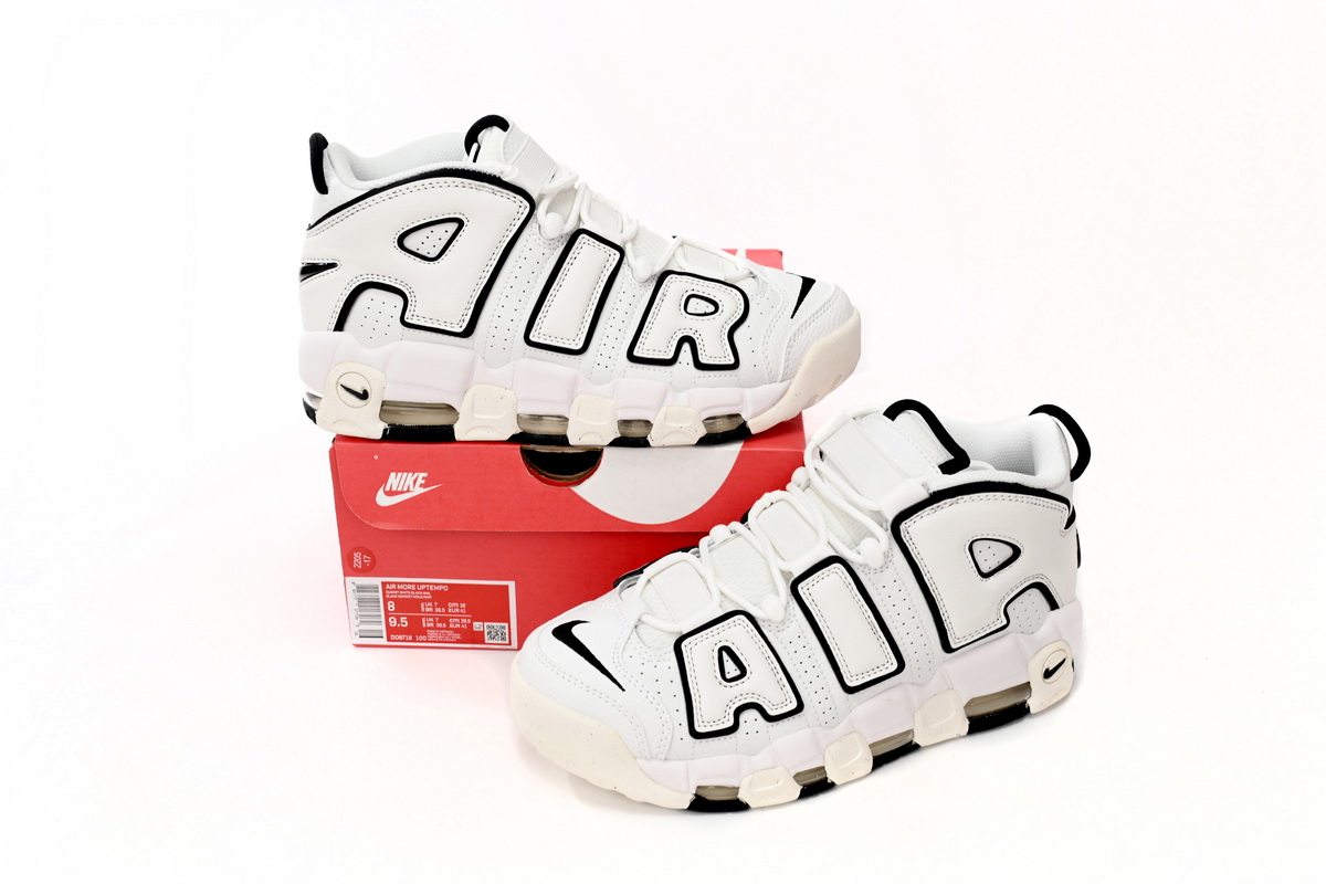 EM Sneakers Nike Air More Uptempo Summit White Black Sail 