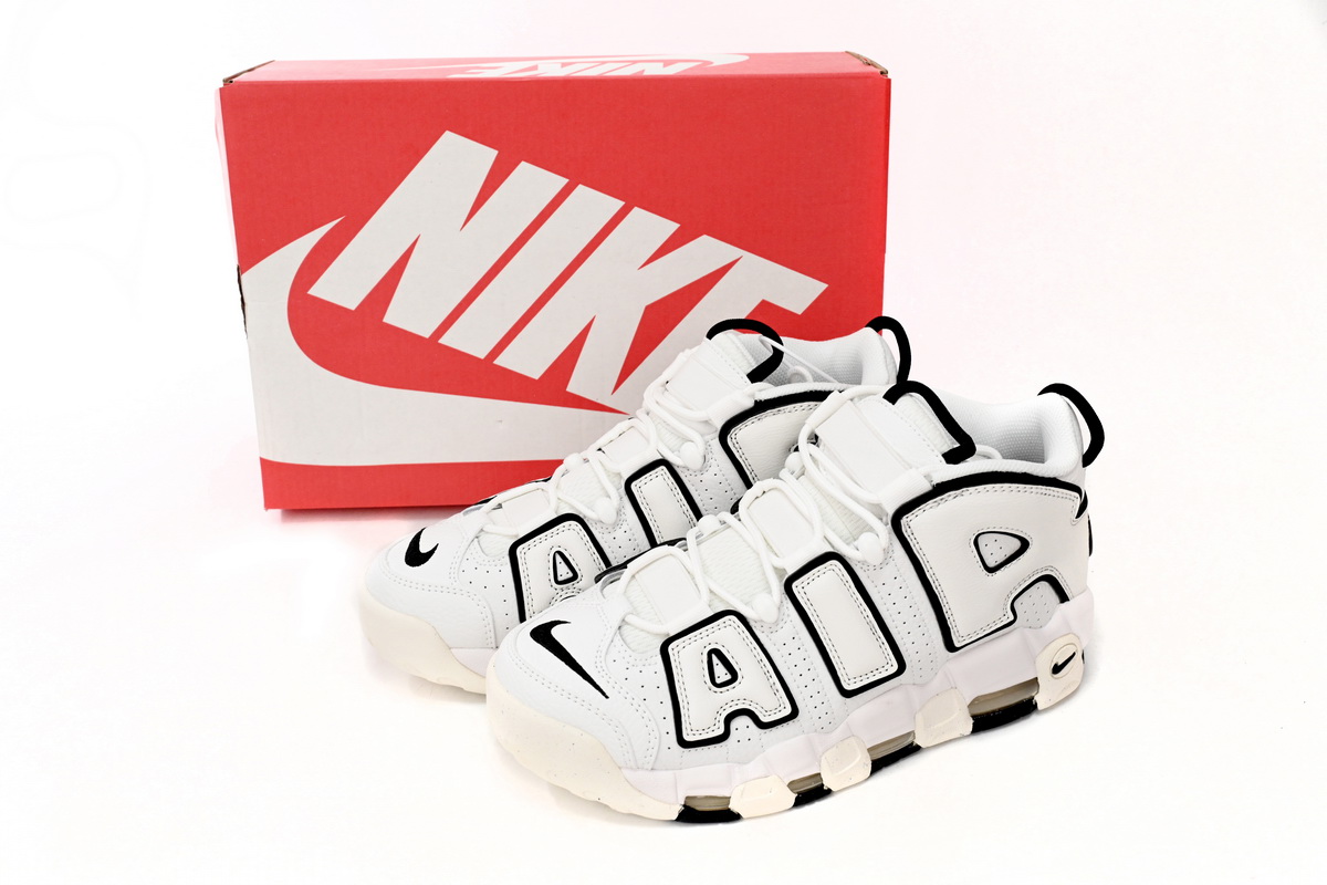 EM Sneakers Nike Air More Uptempo Summit White Black Sail 