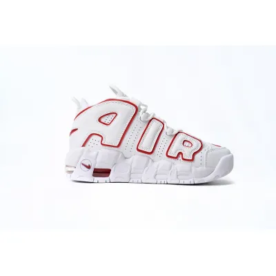 EM Sneakers Nike Air More Uptempo White Varsity Red Outline (GS) 02