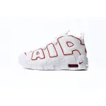 EM Sneakers Nike Air More Uptempo White Varsity Red Outline (GS)