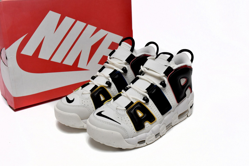 EM Sneakers Nike Air More Uptempo 96 Trading Cards Primary Colors