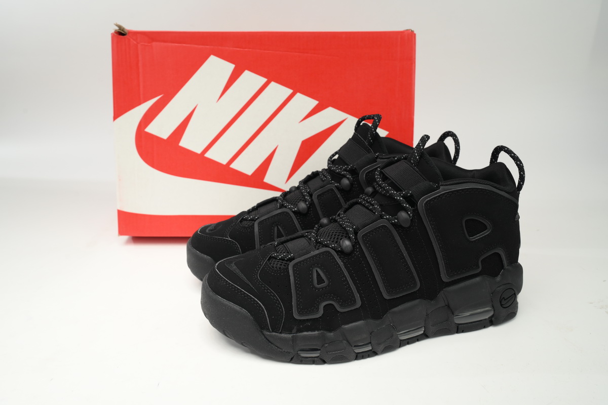 EM Sneakers Nike Air More Uptempo Black Reflective (2018)