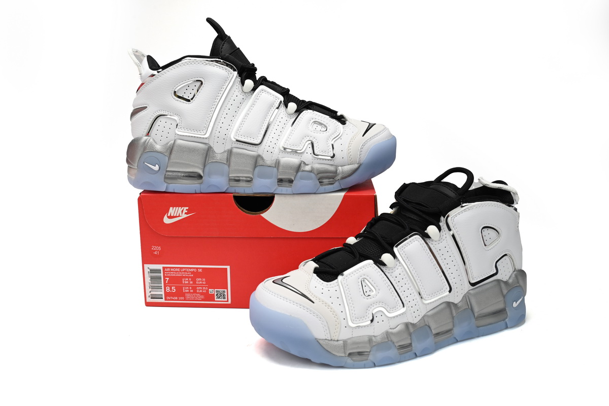 EM Sneakers Nike Air More Uptempo SE White Chrome 