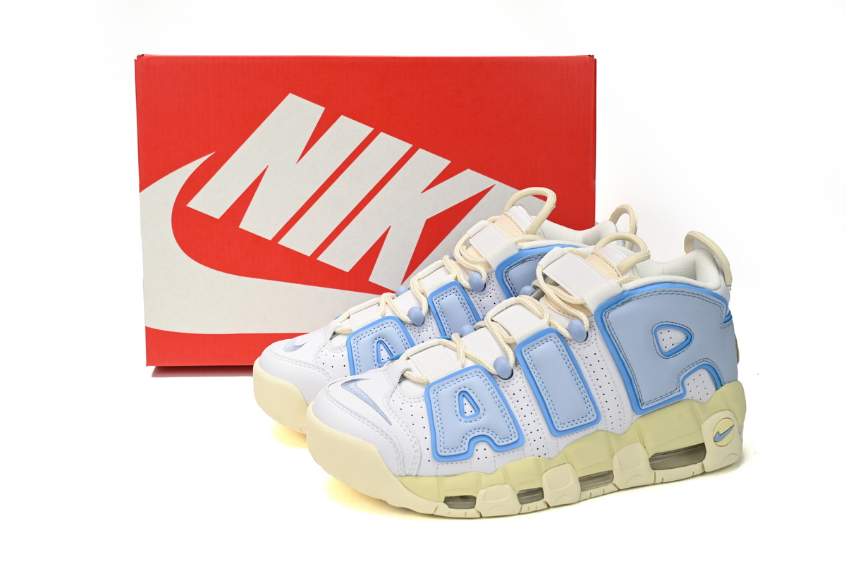 EM Sneakers Nike Air More Uptempo White Blue Sail