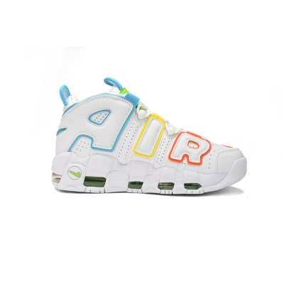 EM Sneakers Nike Air More Uptempo White Multi-Color (GS) 02