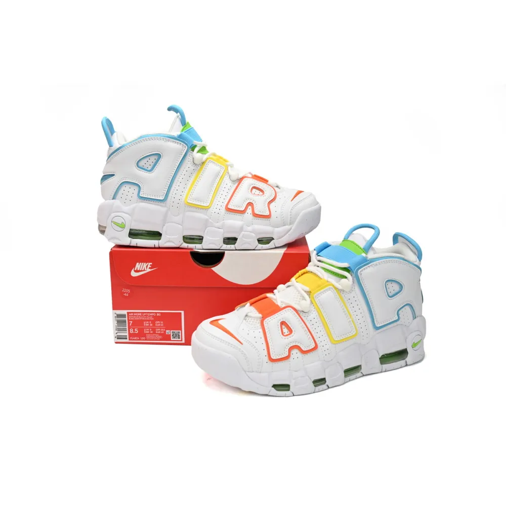 EM Sneakers Nike Air More Uptempo White Multi-Color (GS)