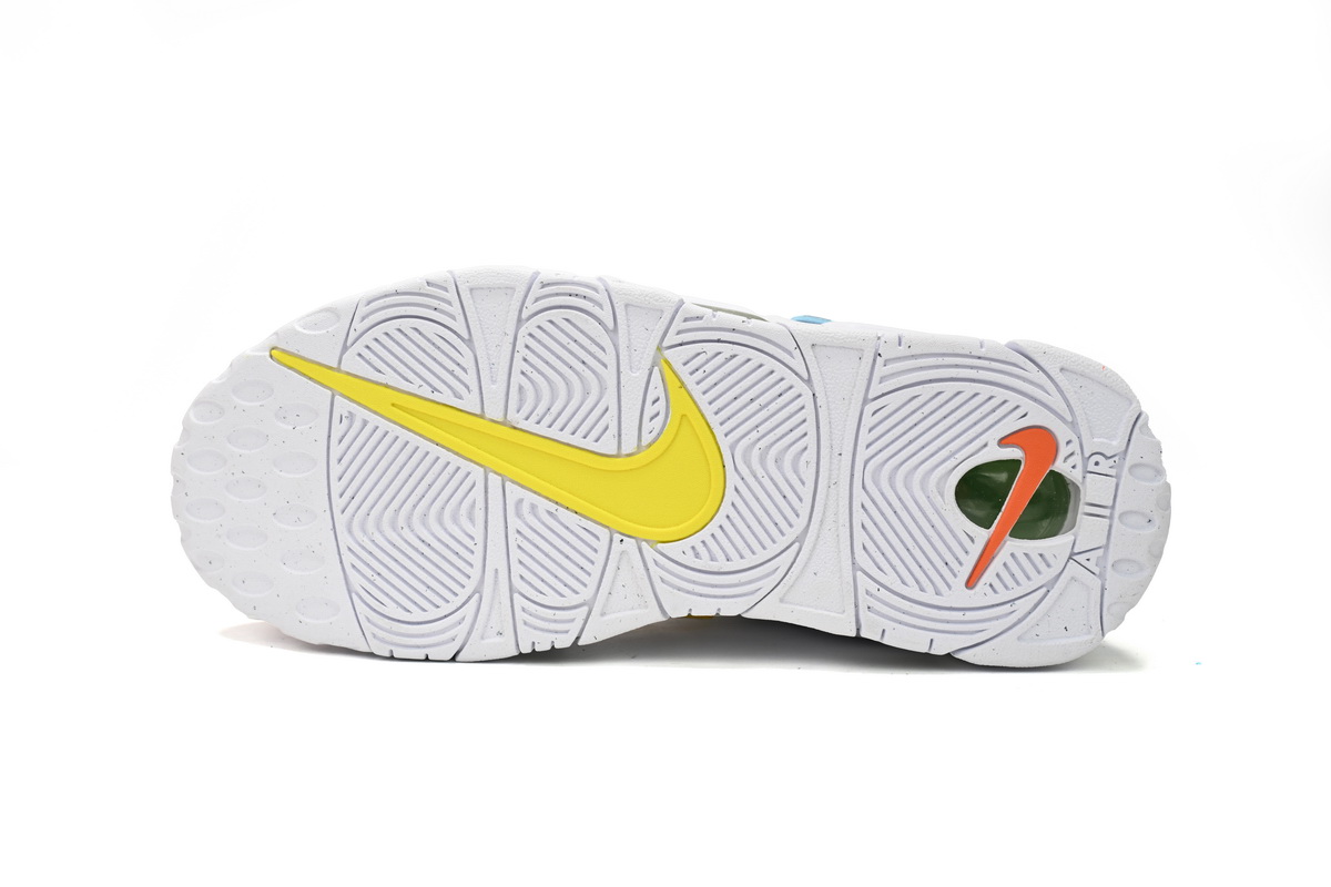 EM Sneakers Nike Air More Uptempo White Multi-Color (GS)