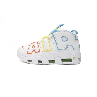 EM Sneakers Nike Air More Uptempo White Multi-Color (GS) 01