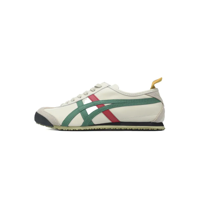 EM Sneakers Onitsuka Tiger Mexico 66 Birch Green Red Yellow