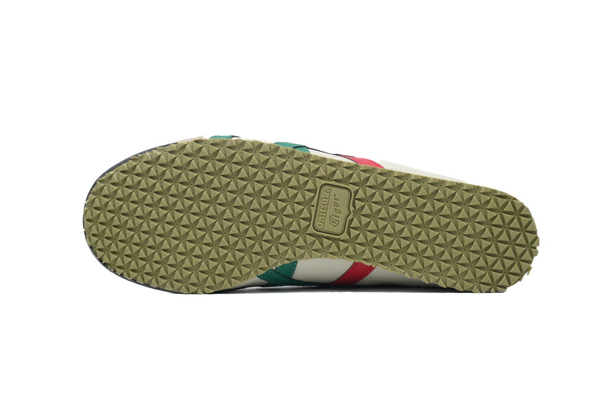 EM Sneakers Onitsuka Tiger Mexico 66 Birch Green Red Yellow