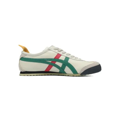 EM Sneakers Onitsuka Tiger Mexico 66 Birch Green Red Yellow 02