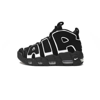 EM Sneakers Nike Air More Uptempo 96 Black White (2023) 01