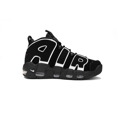 EM Sneakers Nike Air More Uptempo 96 Black White (2023) 02