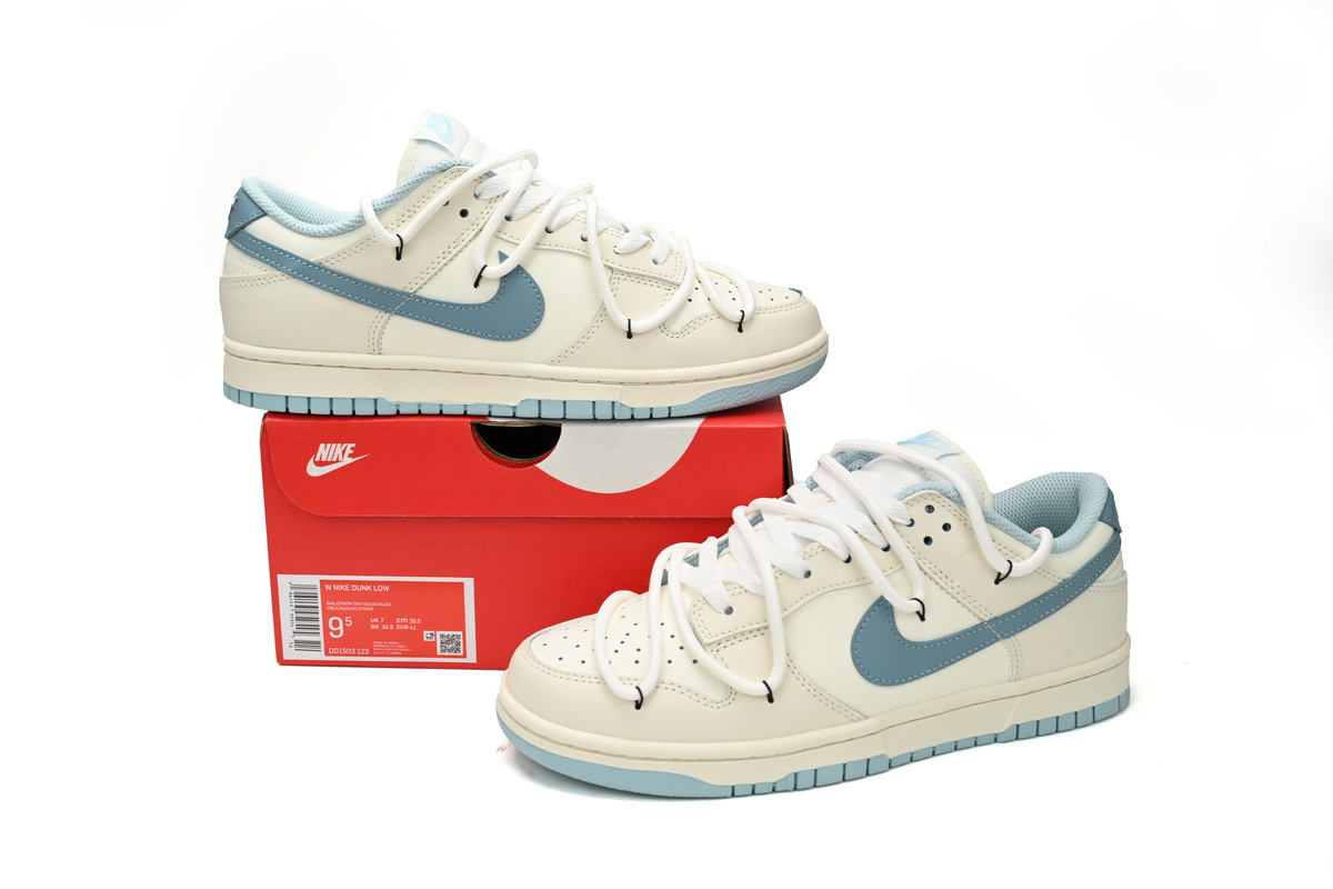 EM Sneakers Nike Dunk Low Ocean Bliss Citron Tint