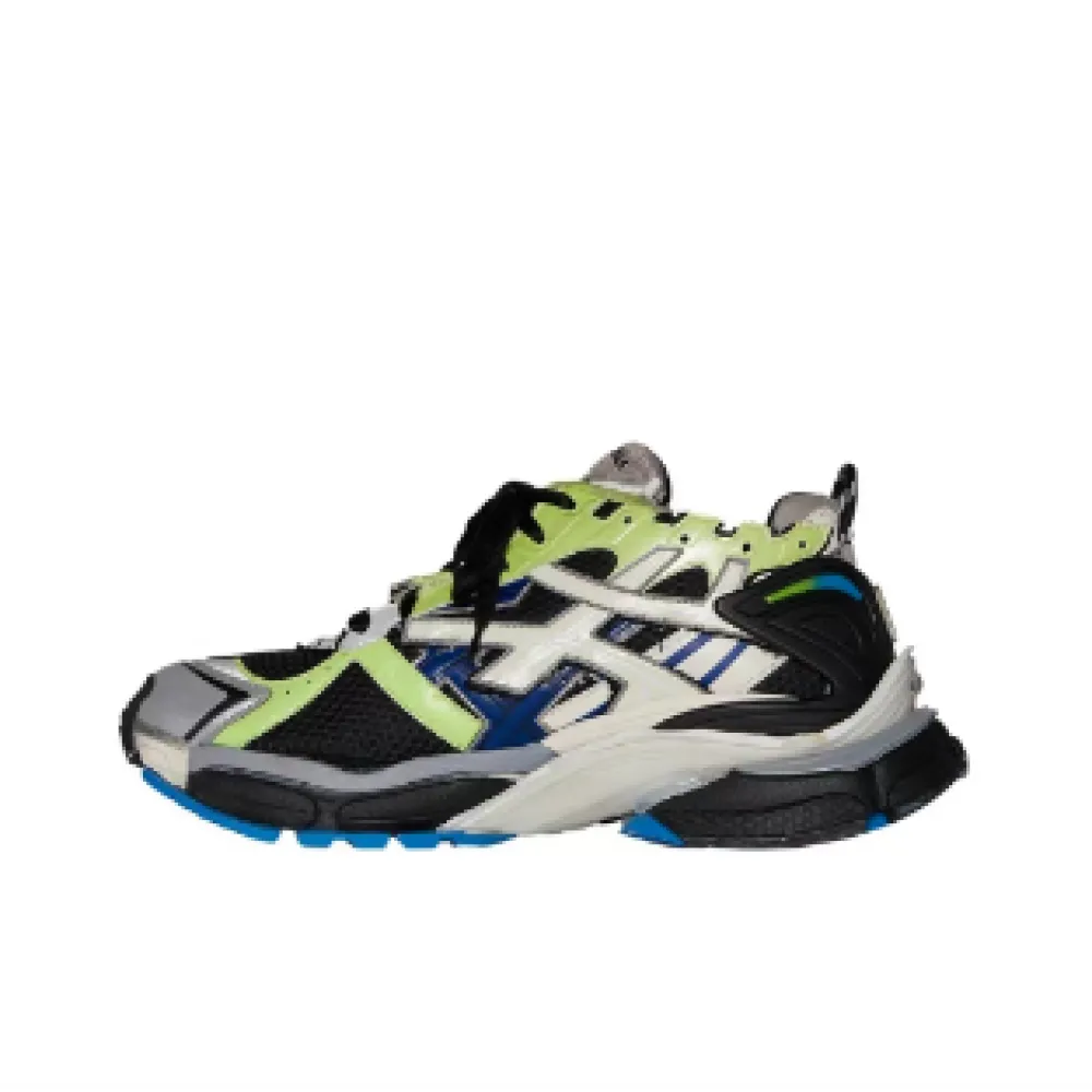 EM Sneakers Balenciaga Runner Green Blue Black Grey
