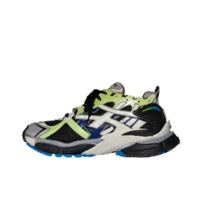 EM Sneakers Balenciaga Runner Green Blue Black Grey 01