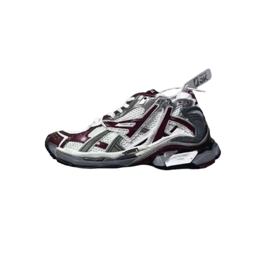 EMSneakers Balenciaga Runner White Wine Red