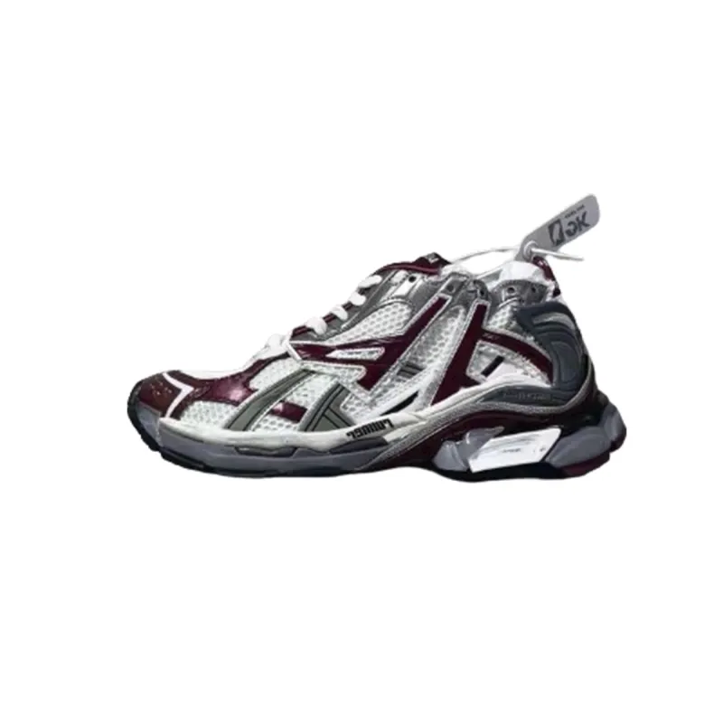 EMSneakers Balenciaga Runner White Wine Red