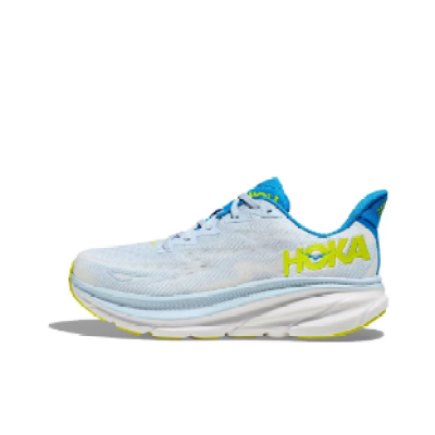 EM Sneakers Hoka One One Clifton 9 Ice Water Evening Primrose 01