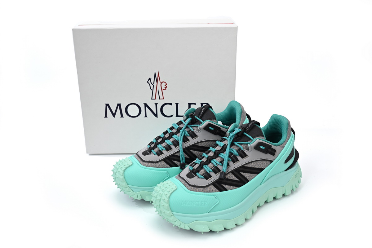 EM Sneakers Moncler Black Green