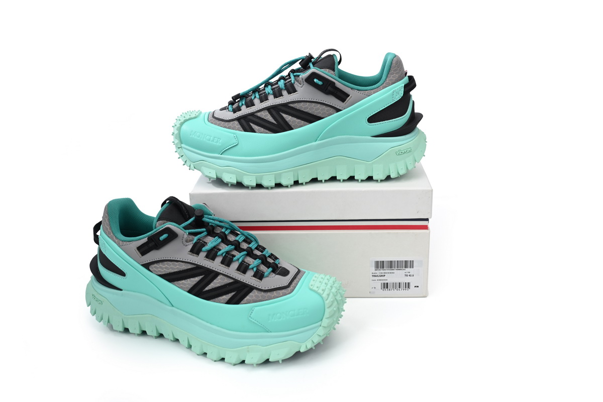 EM Sneakers Moncler Black Green