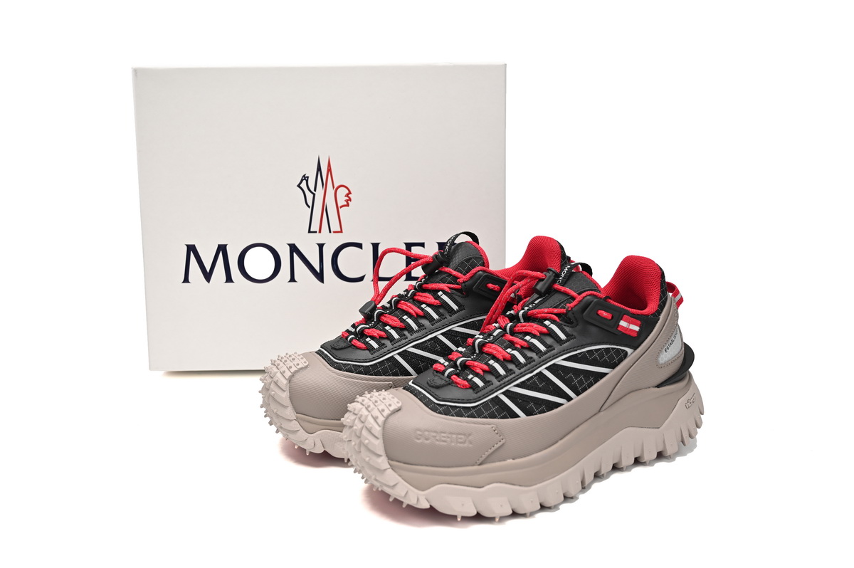 EM Sneakers Moncler Trailgrip Black Grey -11
